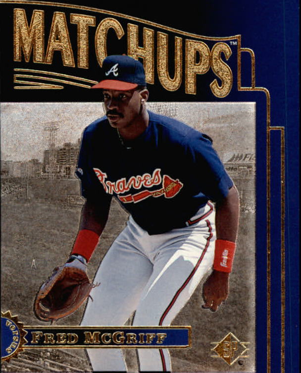 1996 SP Marquee Matchups #MM20 Fred McGriff