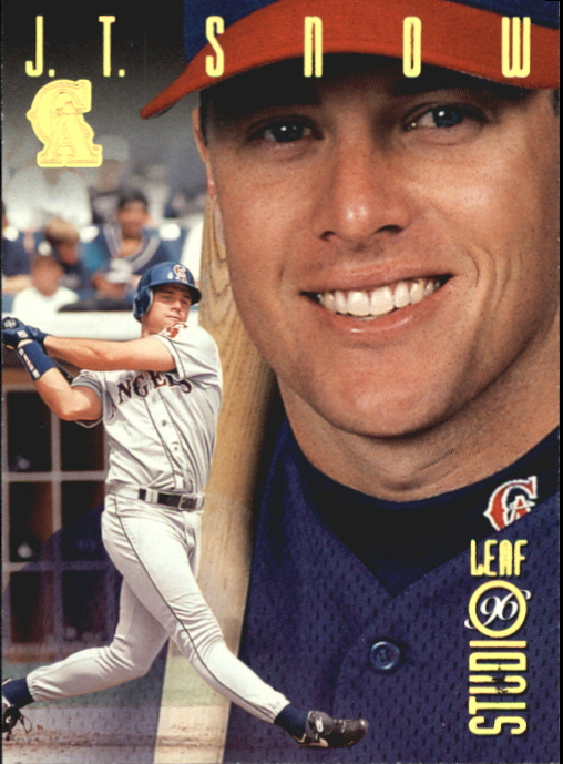 1996 Studio Gold Press Proofs #24 J.T. Snow