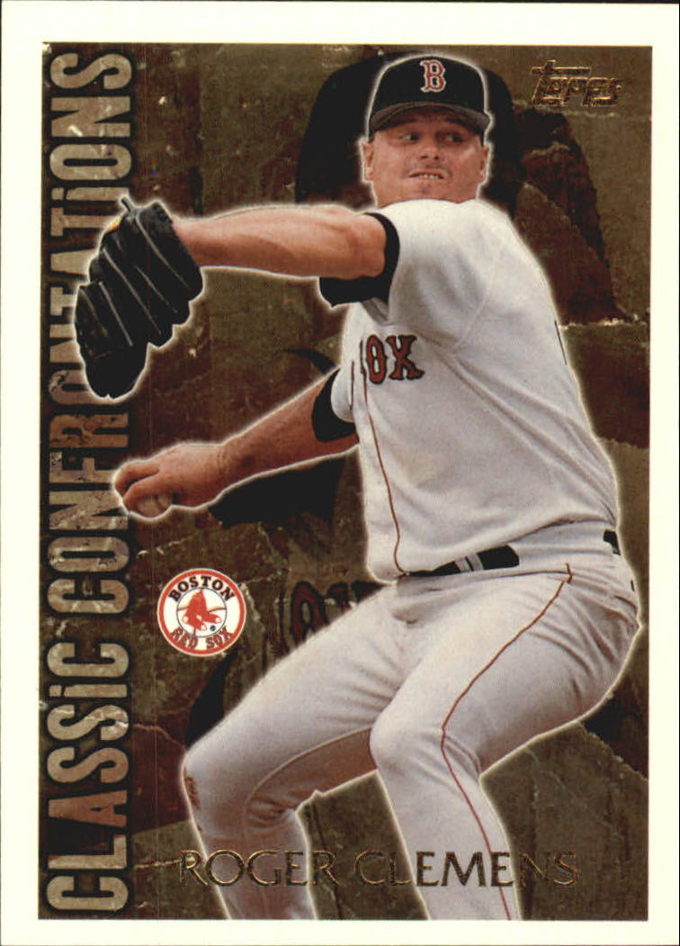 1996 Topps Classic Confrontations #CC13 Roger Clemens