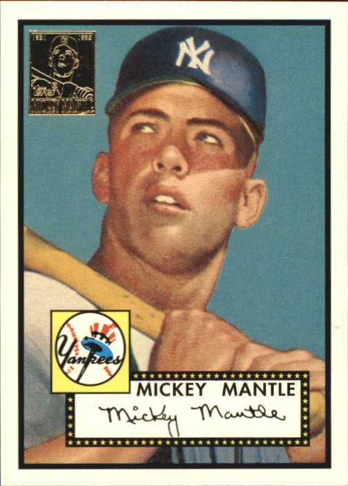 1996 Topps Mantle #2 Mickey Mantle/1952 Topps