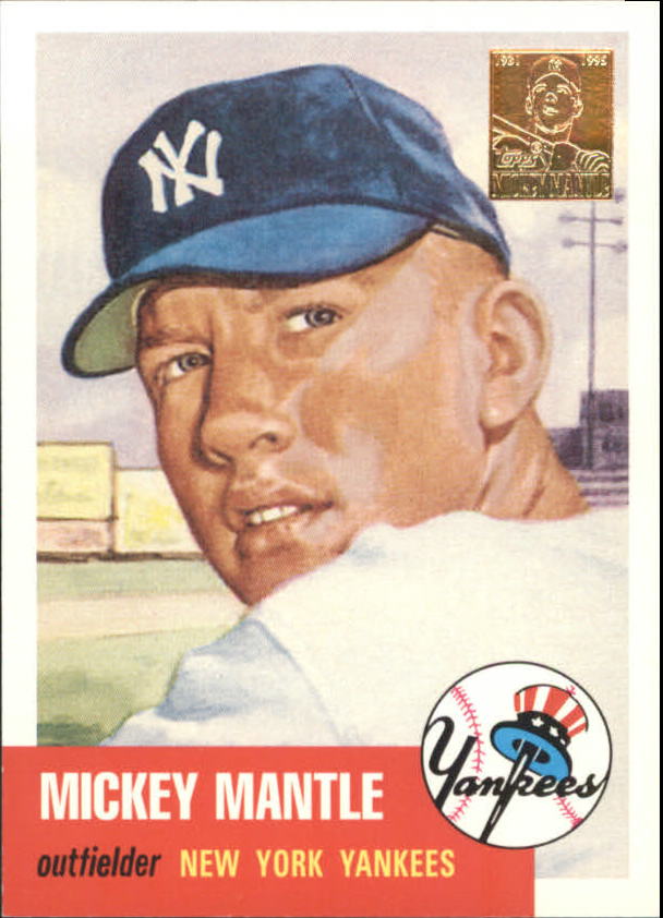 1996 Topps Mantle #3 Mickey Mantle/1953 Topps