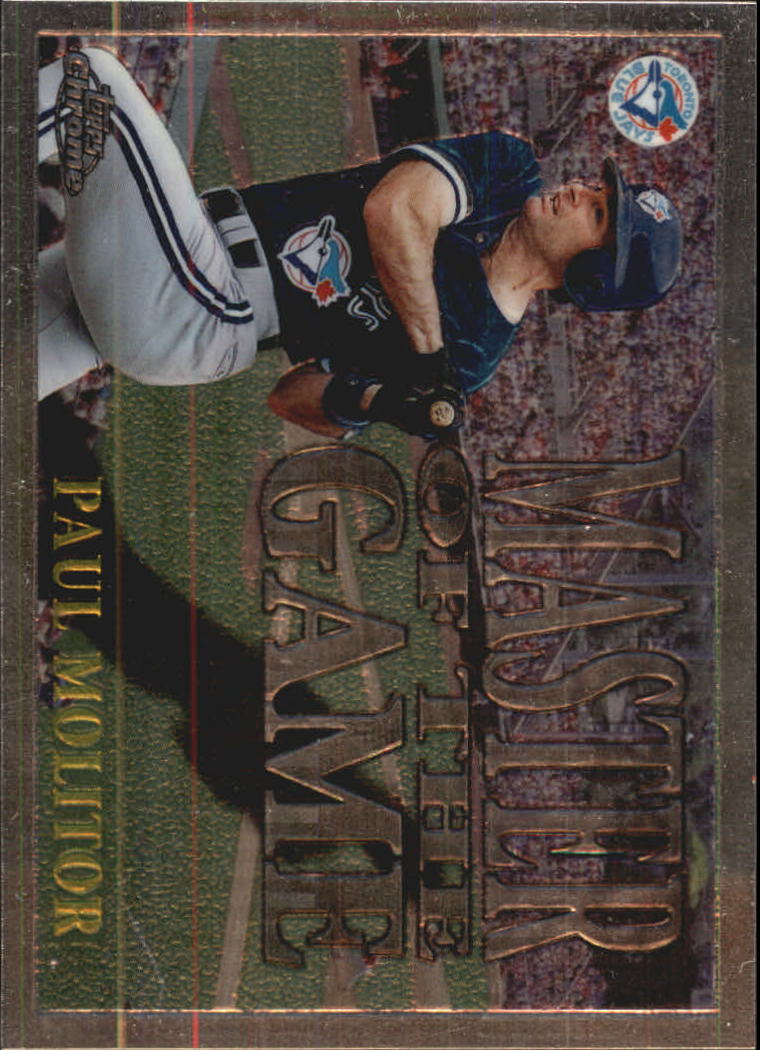 1996 Topps Chrome Masters of the Game #4 Paul Molitor