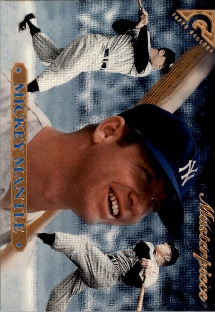 1996 Topps Gallery #NNO M.Mantle Masterpiece