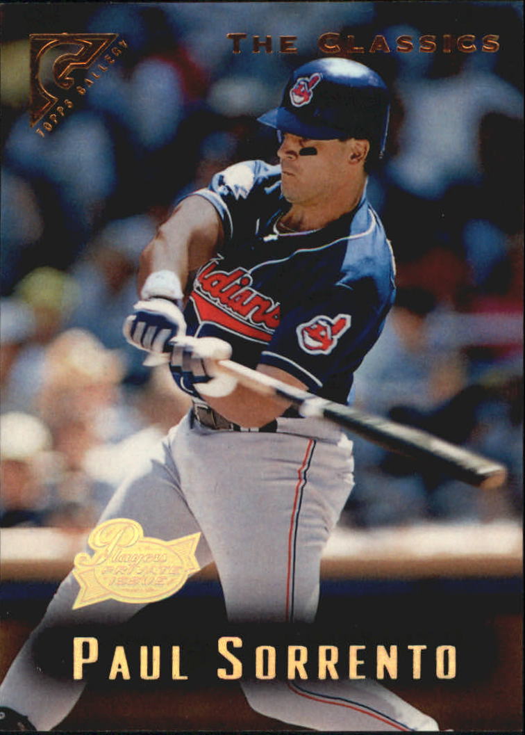 1996 Topps Gallery Players Private Issue #37 Paul Sorrento
