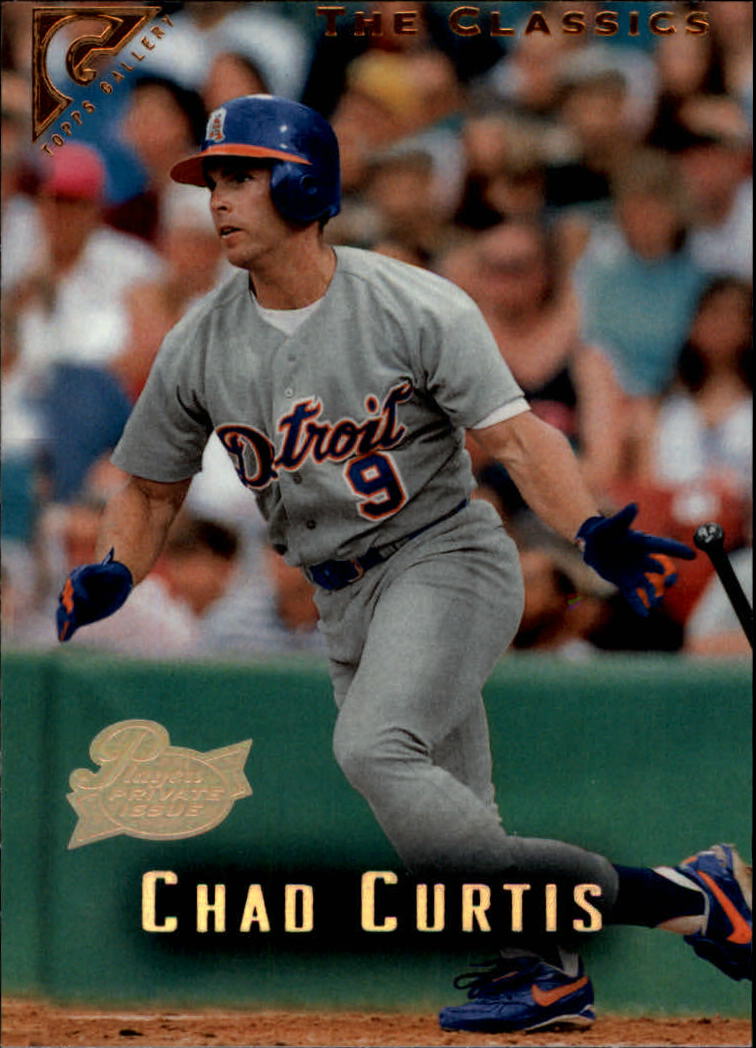 1996 Topps Gallery Players Private Issue #85 Chad Curtis