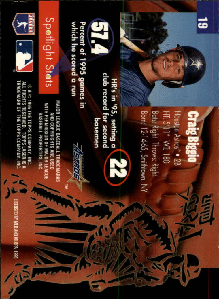 Craig Biggio cards (1990-2023) Astros - You Choose - Bild 99 von 312