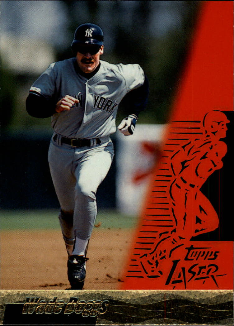 1996 Topps Laser #36 Wade Boggs