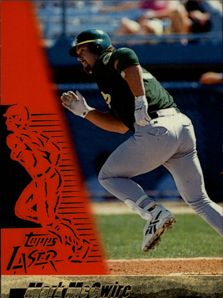 1996 Topps Laser #46 Mark McGwire