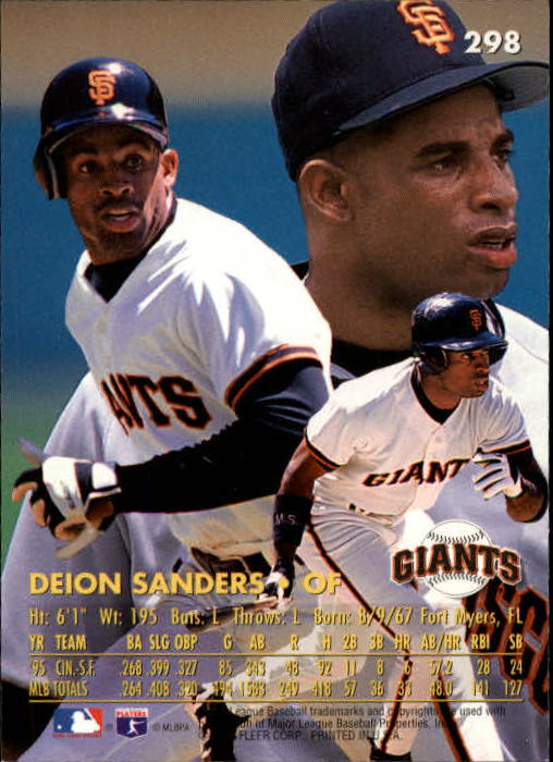 deion sanders 1996