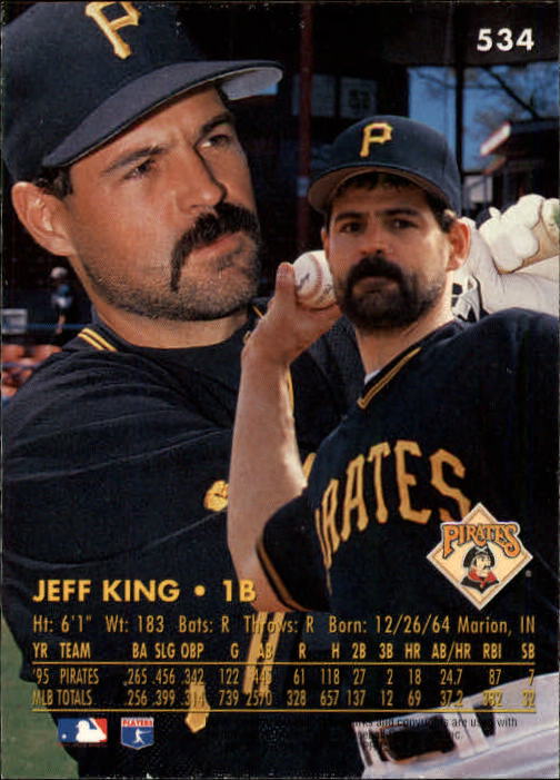 A6305- 1996 Ultra Baseball Card #s 1-600 +Inserts -You Pick- 10+ FREE US SHIP - Picture 357 of 490