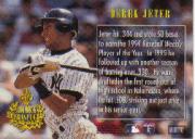 1996 Ultra Golden Prospects #8 Derek Jeter back image