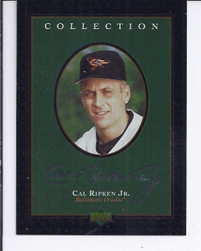 1996 Upper Deck Ripken Collection #NNO Cal Ripken Header COLC