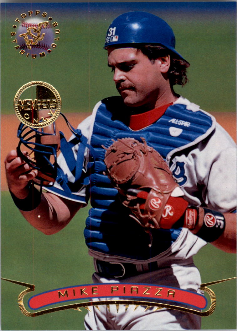 1996 Stadium Club Members Only Parallel #442 Mike Piazza