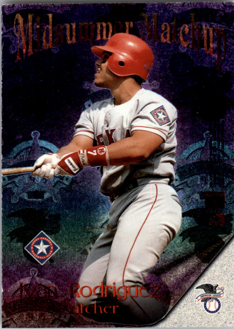 1996 Stadium Club Members Only Parallel #MM2 M.Piazza/I.Rodriguez back image