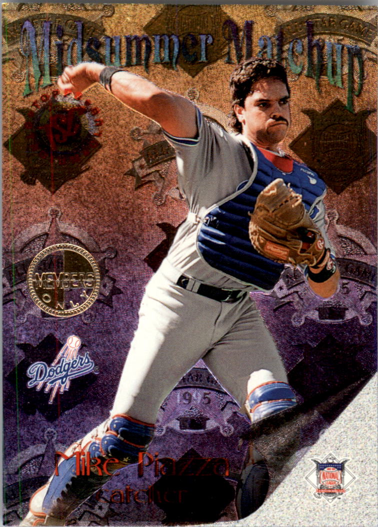 1996 Stadium Club Members Only Parallel #MM2 M.Piazza/I.Rodriguez