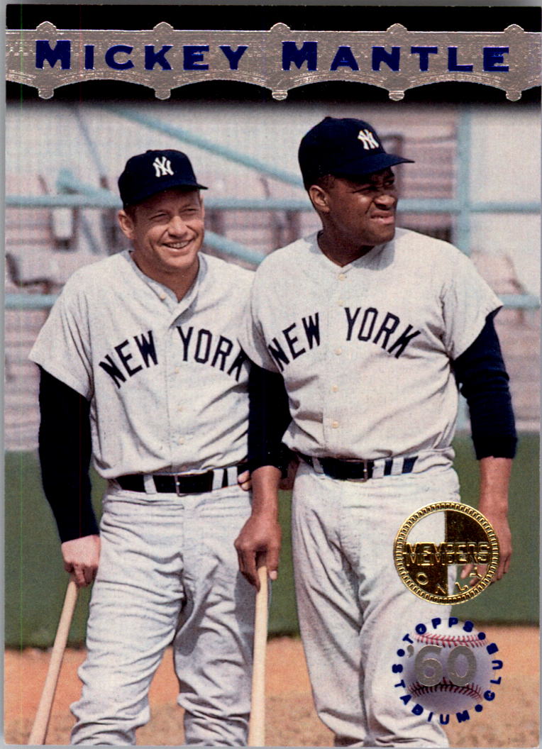 1996 Stadium Club Members Only Parallel #MMA10 Mickey Mantle
