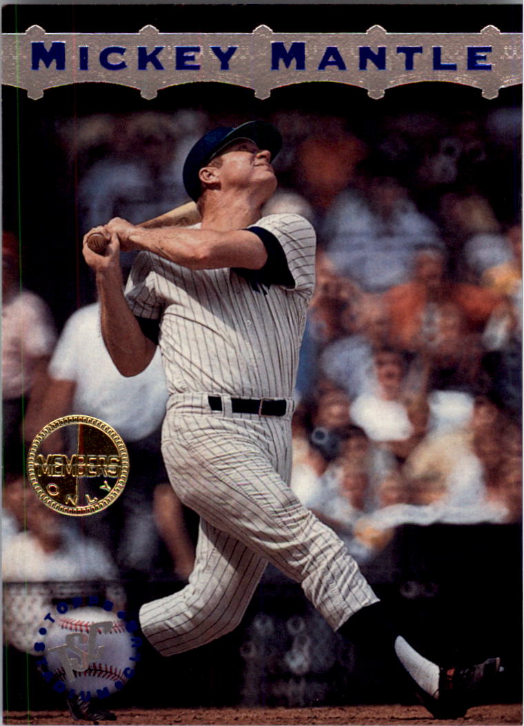 1996 Stadium Club Members Only Parallel #MMA16 Mickey Mantle