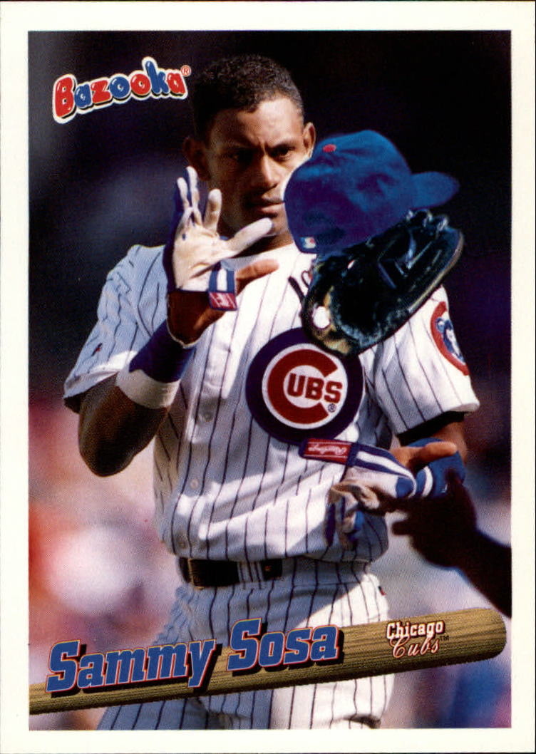 Sammy Sosa 1993 Fleer #27 Chicago Cubs