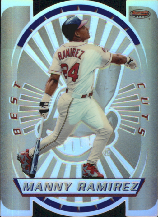 1996 Bowman's Best Cuts Refractors #10 Manny Ramirez