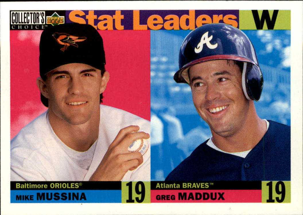1996 Collector's Choice #6 M.Mussina/G.Maddux SL