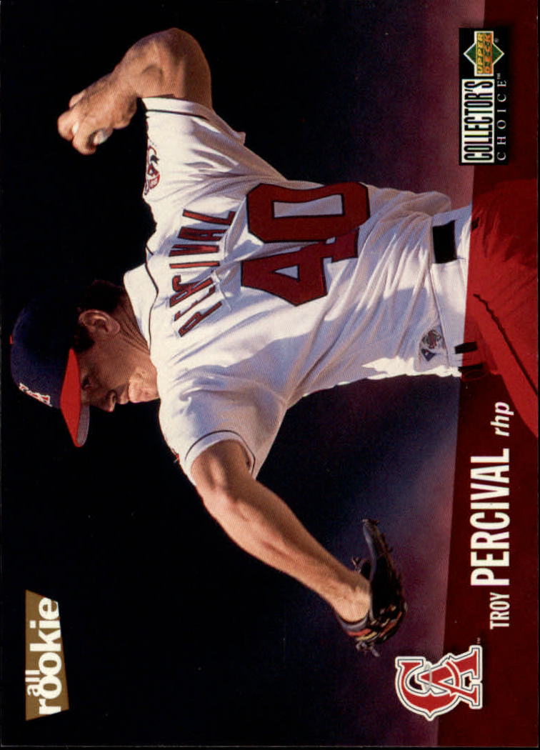 1996 Collector's Choice #72 Troy Percival