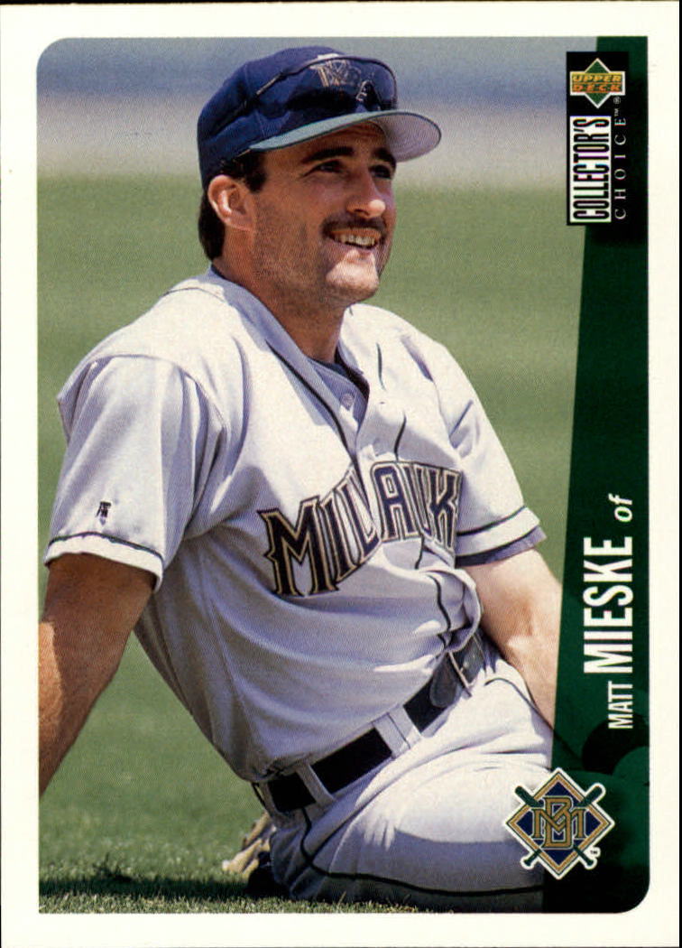 1994 Fleer Team Leaders Greg Vaughn Milwaukee Brewers #8