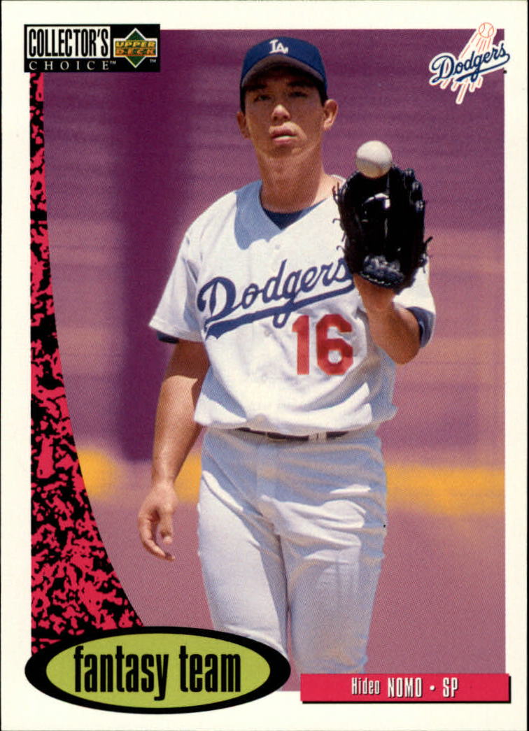 1996 Collector's Choice #270 Hideo Nomo FT - NM-MT