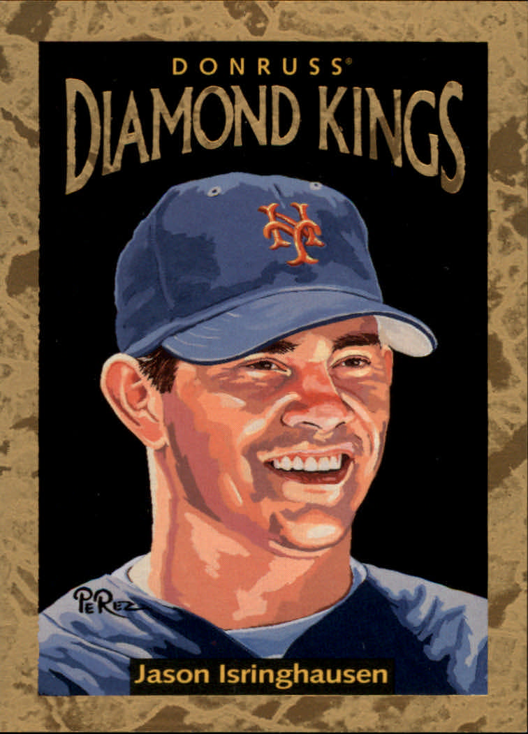 1996 Donruss Diamond Kings #19 Jason Isringhausen