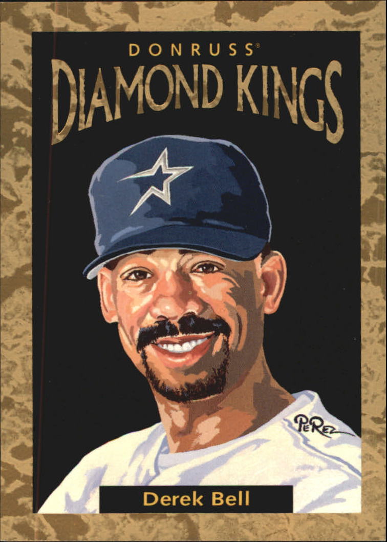 1996 Donruss Diamond Kings #23 Derek Bell