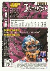 1996 Finest #B113 Mike Piazza B back image