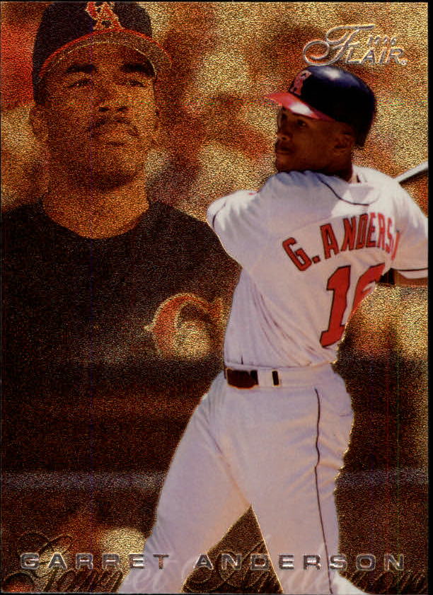 1996 Flair #32 Garret Anderson