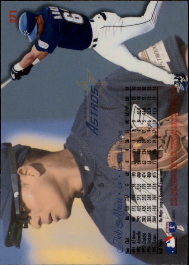 1996 Flair #271 Bob Abreu back image
