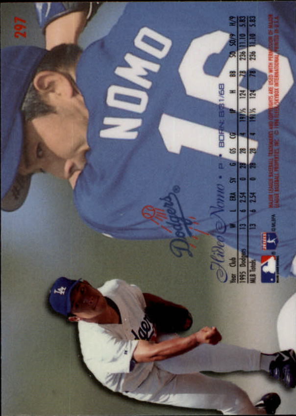 Hideo Nomo cards (1996-2005) Dodgers Red Sox Rays Mets Brewers - You Choose - Picture 3 of 23