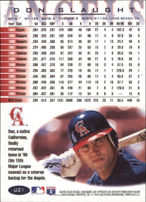 1996 Fleer Update Baseball (Pick From List) - Picture 15 of 91