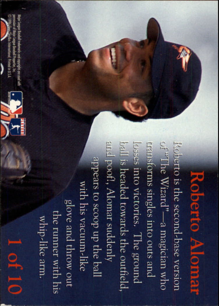 1996 Fleer Update Baseball "Smooth Leather" Insert Cards - Picture 3 of 15
