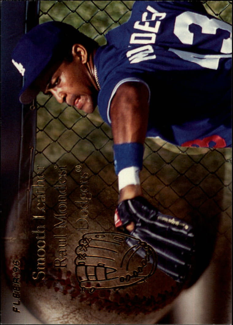 1996 Fleer Update Baseball "Smooth Leather" Insert Cards - Picture 10 of 15