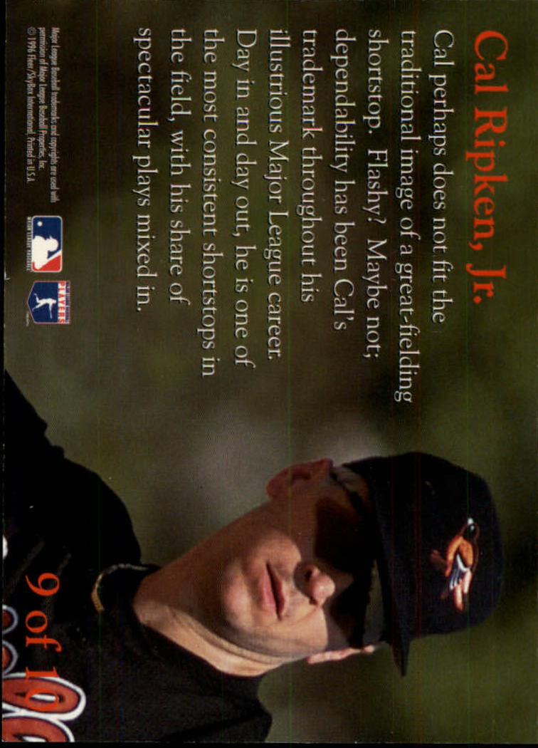 1996 Fleer Update Baseball "Smooth Leather" Insert Cards - Picture 13 of 15