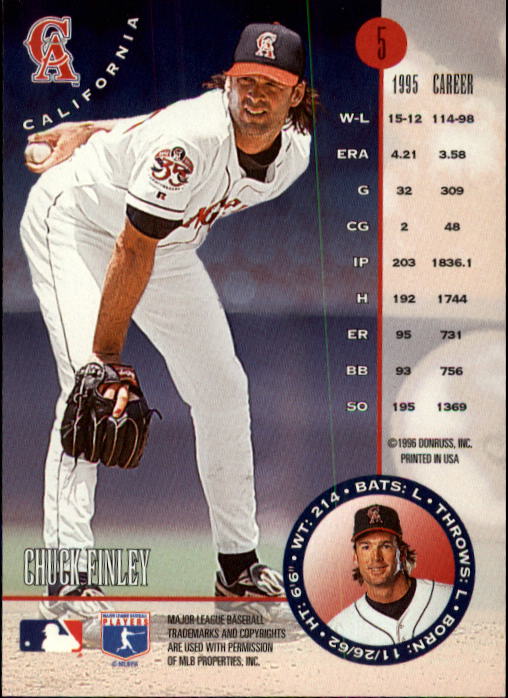 1996 Leaf Baseball "Main Set" Cards #1 to #220 - Picture 11 of 441