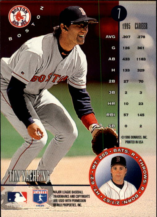 1996 Leaf Baseball "Main Set" Cards #1 to #220 - Picture 15 of 441