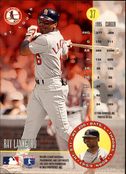 1996 Leaf Baseball "Main Set" Cards #1 to #220 - Picture 75 of 441