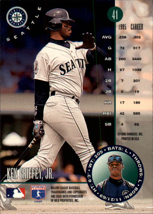 1996 Leaf Baseball "Main Set" Cards #1 to #220 - Picture 83 of 441