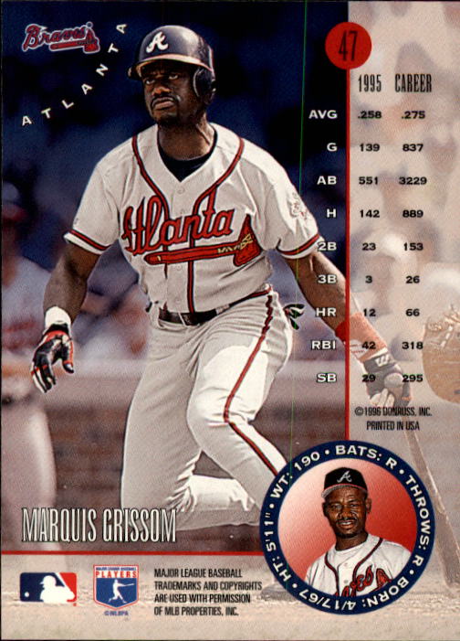 1996 Leaf Baseball "Main Set" Cards #1 to #220 - Picture 95 of 441
