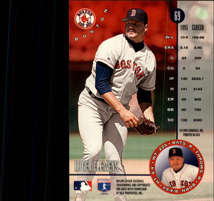 1996 Leaf Baseball "Main Set" Cards #1 to #220 - Picture 139 of 441