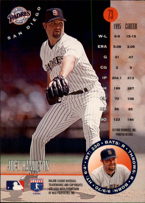 1996 Leaf Baseball "Main Set" Cards #1 to #220 - Picture 147 of 441
