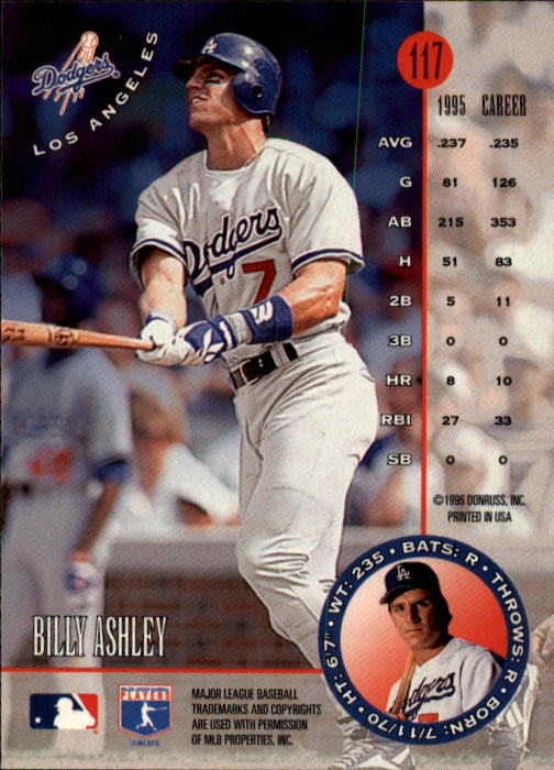 1996 Leaf Baseball "Main Set" Cards #1 to #220 - Picture 235 of 441