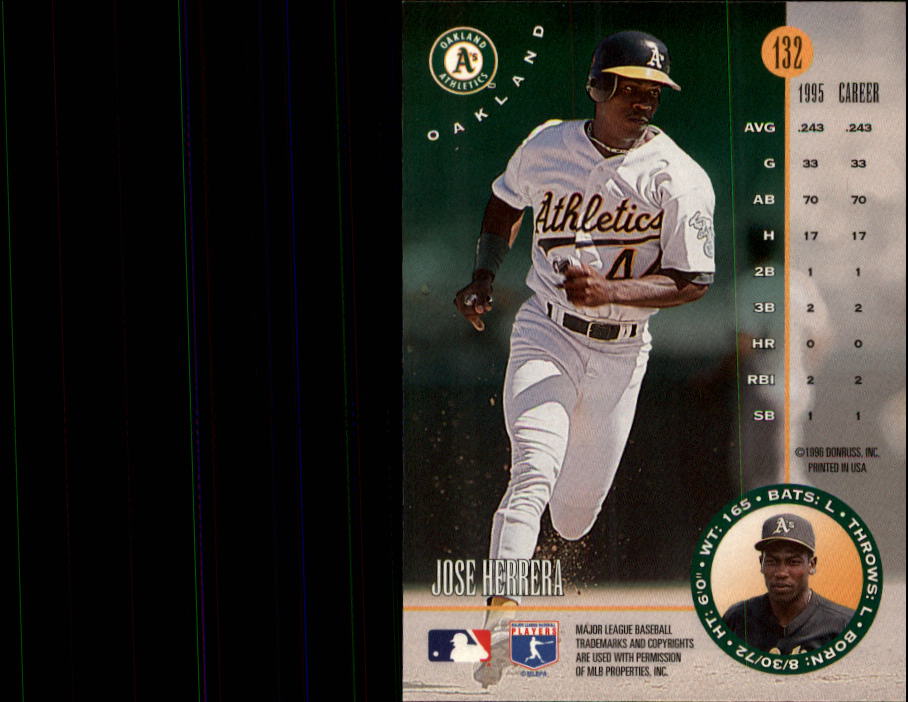 1996 Leaf Baseball "Main Set" Cards #1 to #220 - Picture 265 of 441