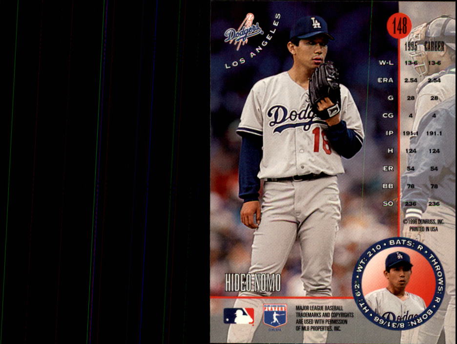 1996 Leaf Baseball "Main Set" Cards #1 to #220 - Picture 297 of 441