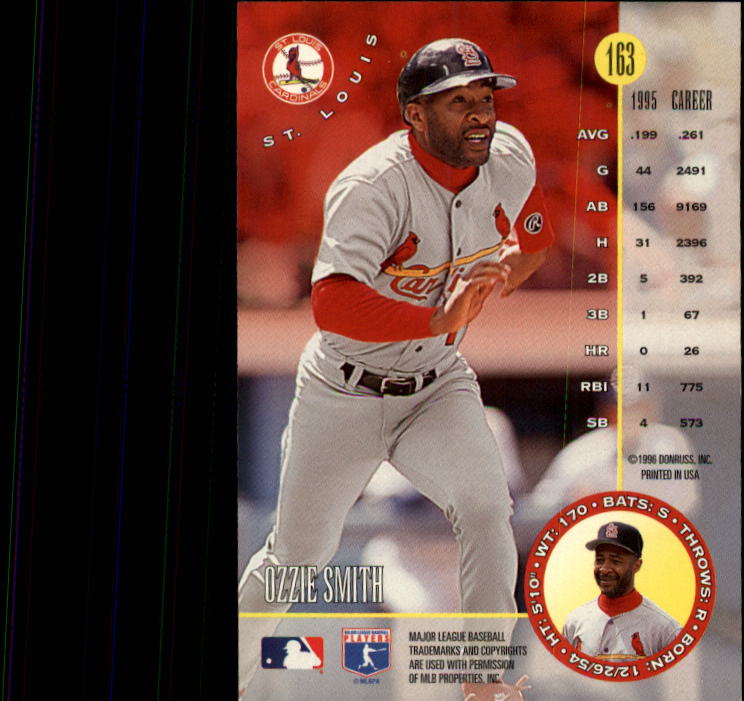 1996 Leaf Baseball "Main Set" Cards #1 to #220 - Picture 327 of 441