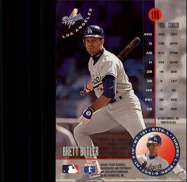 1996 Leaf Baseball "Main Set" Cards #1 to #220 - Picture 361 of 441