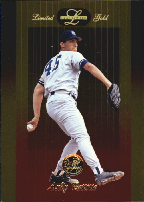 1996 Leaf Limited Gold #81 Andy Pettitte